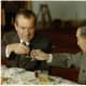 My husband's uncle was part of the White House Communications Office from Presidents Johnson through Bush. Pictured here is President Richard Nixon's 1972 visit to China, marking an important historical step in normalizing relations with the country.