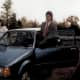 In the 1980s, cars were boxy, and men's styles (as modeled by my prom date) included thin ties and mullet hairdos.  