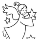 Angel Holding Star