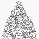 Christmas Tree with Lots of Ornaments
