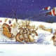 Oops! The reindeer need more training to remain focused.