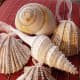 Turn your seashells into glitz and glam by wrapping and gluing strands of faux gemstones.