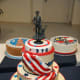National Guard cakes.