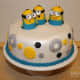 "Despicable Me" Minions cake for kids.