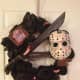 Friday the 13th-inspired wreath