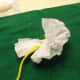 Tissue paper flower using gift wrapping tissue paper. The flower will be as big as this towel, but it will still look pretty.