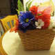 Flowers in a basket