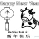 Year of the Ox Coloring Sheet 4—Doodle Ox—Landscape