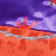Curved either side of a seam