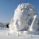Snow Sculpture at Harbin Ice And Snow Festival.