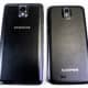 5.7" Galaxy Note 3 beside the 5.0" Excite 501o