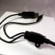 Connectors used with M180 Gaming Headset