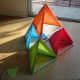 Tie tetrahedrons together, oriented same way.