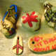 Try different medias to finish your driftwood pendants. It might surprise you what you can come up with to decorate your work, most of all have fun as you work