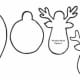 3D Reindeer Template