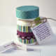 There are numerous ways that you can decorate old pill bottles.