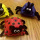Our egg carton ladybug family!