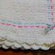 Loom knit baby blanket