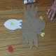 Attach googly eyes, yellow beak, and yellow ovals to bottom of the eagle's legs.
