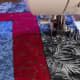 Add an extra quilting line for stability in the final framing fabric.