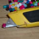 Cutting the Perler beads