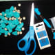 Supplies needed for beading.