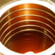 Melt the wax in the coffee pot over medium-high heat.