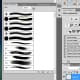4. With the paintbrush tool pick a soft circle brush and paint outside the selected circle.