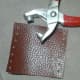 Cut your leather and punch the needed holes. I used 7, but do what makes sense for your project.