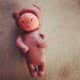 Polymer Clay Teddy Bear Baby Charm