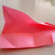 Open up the top flap on the left. Take note of the crease lines of the folded corner.