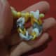 Once you reach the desired ring size, insert your hook into the cap band to join the 2 ends together.