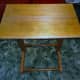 Completed teak sofa table