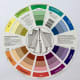 This is the back of the Cox 133343 9 1/4" Color Wheel.