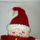 Photo 14. Place the pins where you want Santa's beard to go.