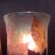 The candle and the glitter create a nice effect.