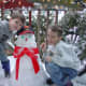 Don't forget the snowman! That is always a great addition to any decoration.