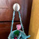 This is an example of a May basket made with a plastic cup instead of construction paper.