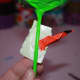 Wrap the duct tape around the stem starting with the side the leaf is not on.
