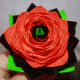 You can add your own petal leaves at the bottom of your rose if you'd like. I added these to tie in the green in the center of my rose