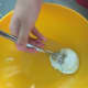 The consistency of the slime is now firm.