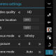 Video recording controls and options