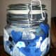 My completed "Babys First Memory Jar"