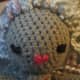 I think sewing down the hair with the skintone yarn made it really look like the hair was growing from the head!