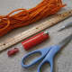 Supplies needed to make a survival bracelet