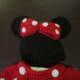 Crochet Minnie Mouse hat with crochet bow