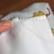 The rest of the sewing is done by hand.