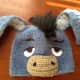 Crocheted Eeyore Hat from Winnie the Pooh