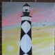 Cape Lookout Lighthouse - Painted by Hubby