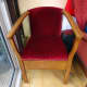 This armchair is the first item of furniture I ever reupholstered.